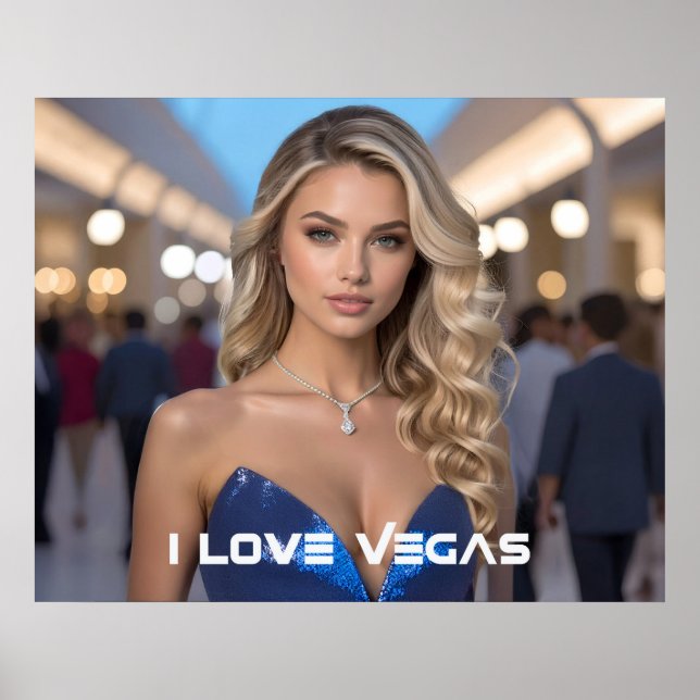 POSTER I LOVE VEGAS (Frente)