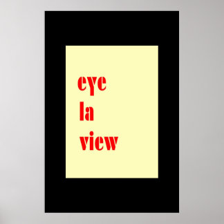 Pôster I Placa LUV U