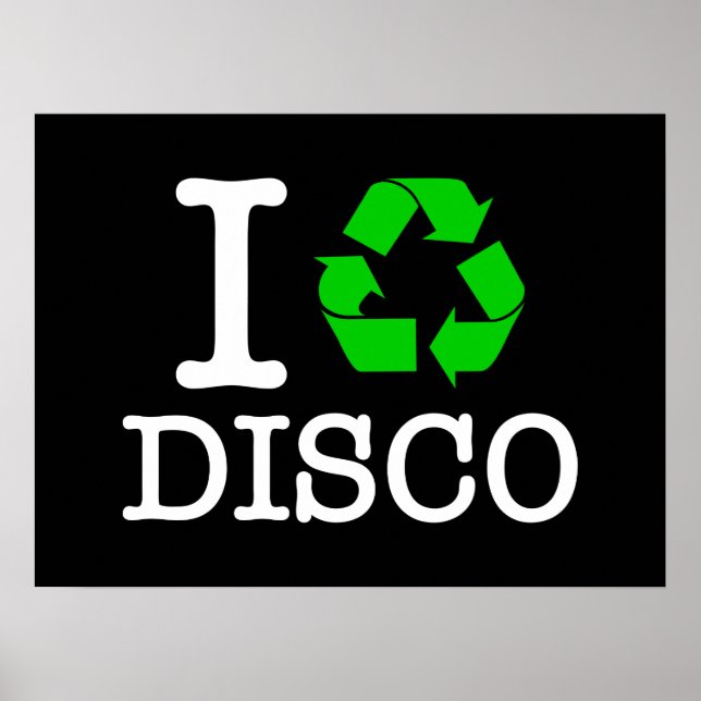 Pôster I Recycle Disco (Frente)