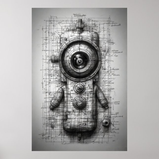 Poster I Robot (Frente)