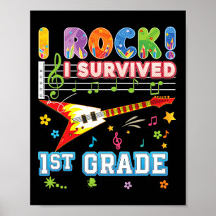 Poster I Rock Sobreviveu A Um Formando Da rua No Último D