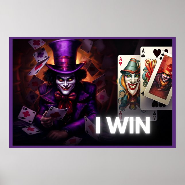 Poster I WIN (Frente)