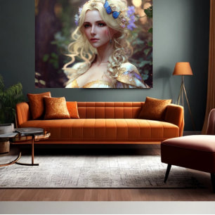 Poster IA art Beauty and Fashion Model