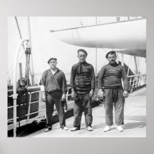 Pôster Iachtsmen Espanhol