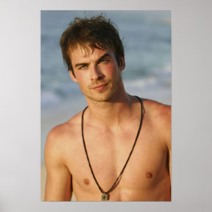 Poster Ian Somerhalder Shirtless