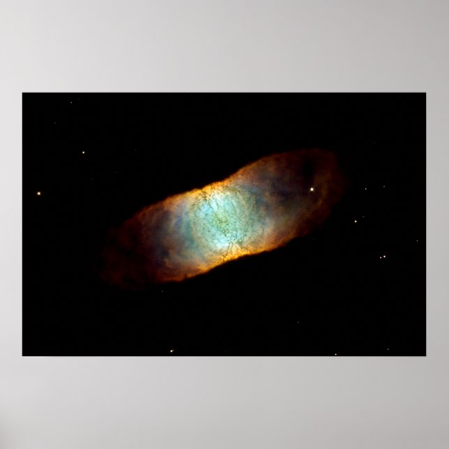 Pôster IC Beauty - IC 4406, "Retina Nebula" (Frente)