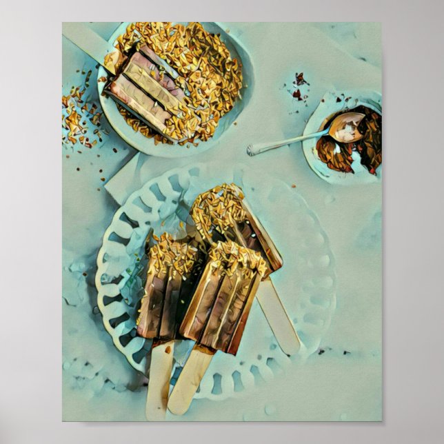 Poster Ice cream cake (Frente)