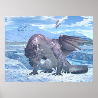 Poster Ice Dragon