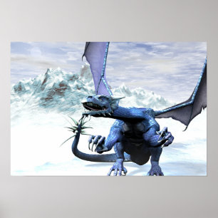 Poster Ice Dragon