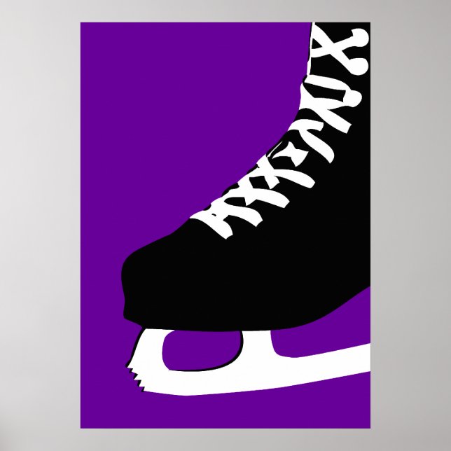 Poster ice skate (Frente)