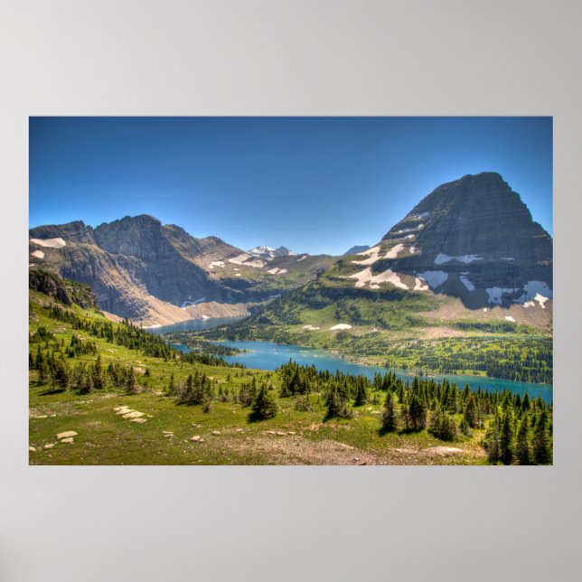 Poster Ice & Snow | Glacier National Park, Montana (Frente)