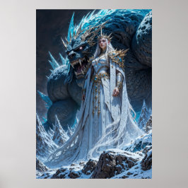 Poster Ice Sorcerer Power Wall Art