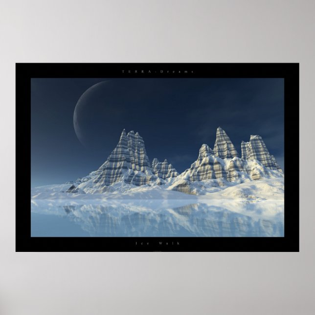 Pôster Ice Walk (Frente)