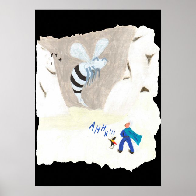 Poster Ice Wasp Mountain (Frente)