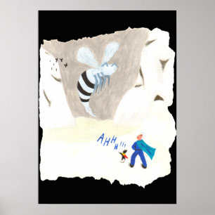 Poster Ice Wasp Mountain