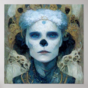 Poster Ice Witch 3 Fantasy Sci-Fi