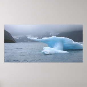 Pôster Iceberg, Whittier, AK