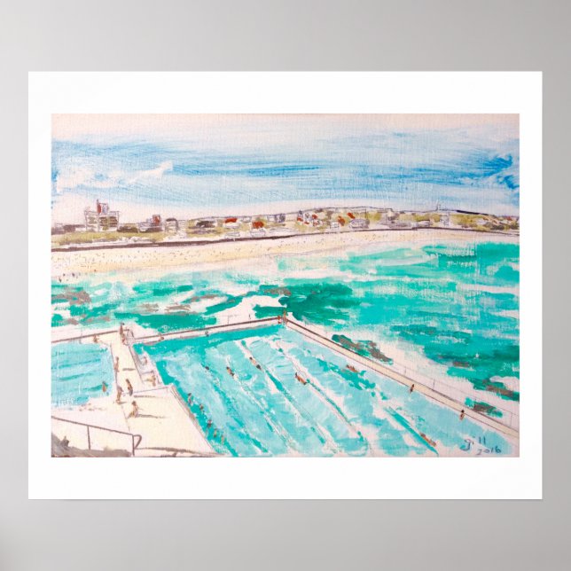 Pôster Icebergs-Bondi (Frente)