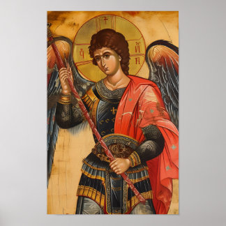 Poster Ícone Archangel Michael
