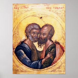 Poster Ícone dos SS. Peter e Paul