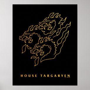 Poster Ícone House Targaryen