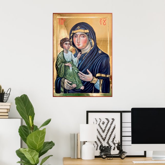 Poster Ícone Maria Advocata Nostra (Escritório em casa)