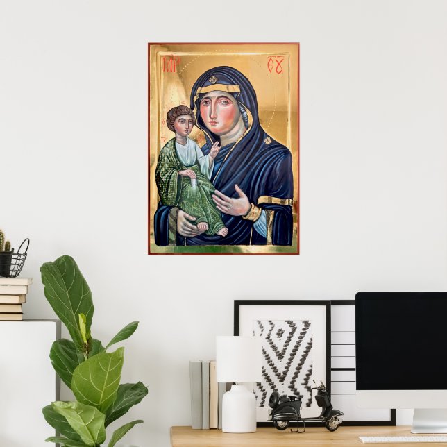 Poster Ícone Maria Advocata Nostra (Escritório em casa)