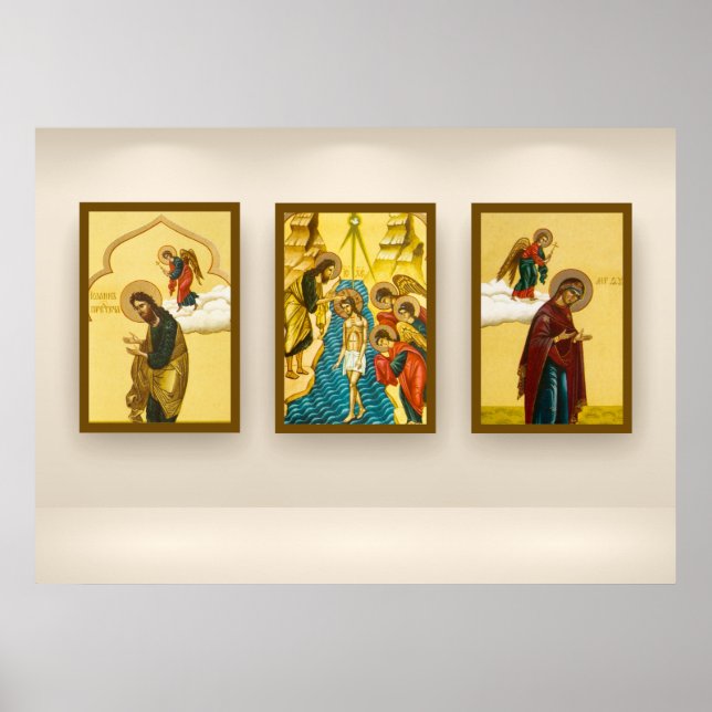 Pôster Ícones russos (Frente)