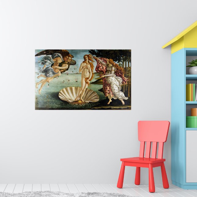 Poster Iconic Sandro Botticelli O Nascimento de Vênus | Zazzle Brasil