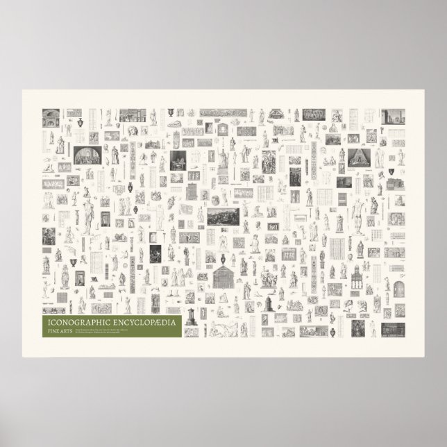 Poster Iconografia - Belas Artes (Frente)
