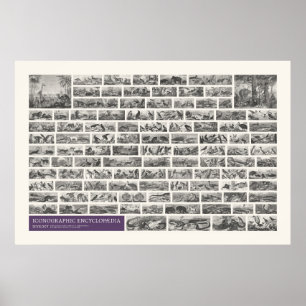 Poster Iconografia - Cenas de Zoologia