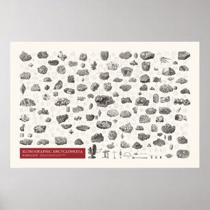 Poster Iconografia - Mineralogia
