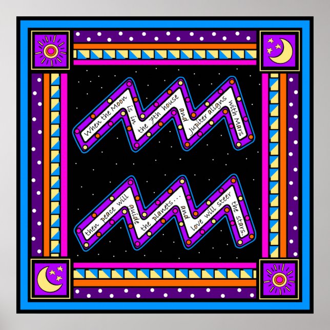 PÔSTER IDADE DO AQUÁRIO (Frente)