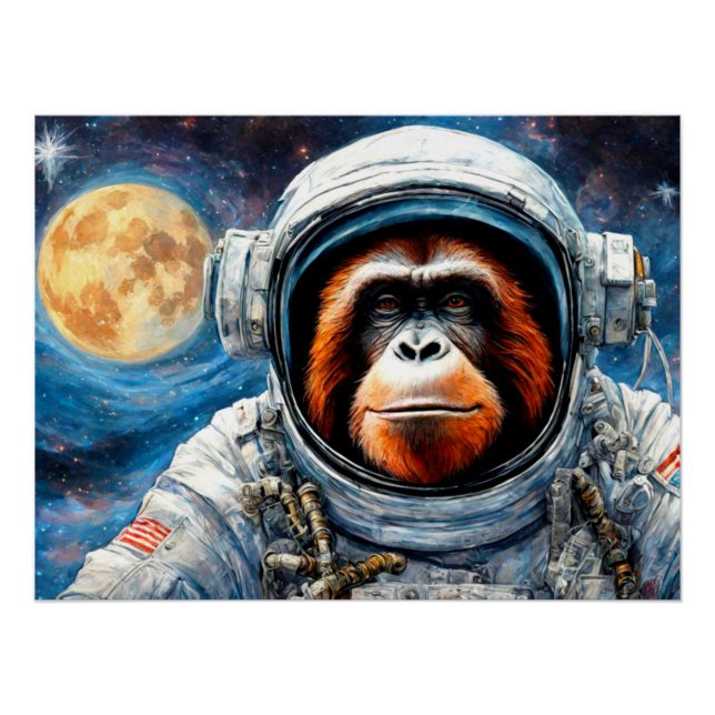 PÔSTER IDADE DO ORANGUTAN DE AÇO 3 (Frente)