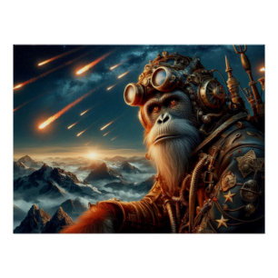 PÔSTER IDADE DO ORANGUTAN DE AÇO 4