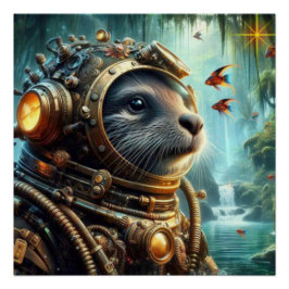 PÔSTER IDADE DO OTTER MARÍTIMO 5