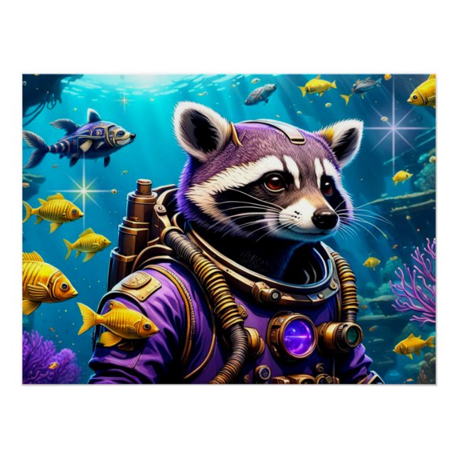 PÔSTER IDADE DO RACCO DE AÇO 6 (Frente)