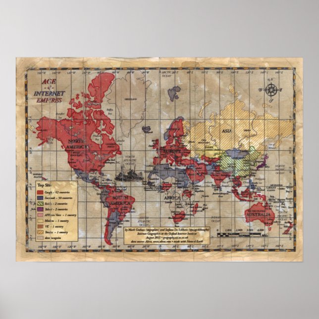 Pôster Idade dos Impérios da Internet (Frente)