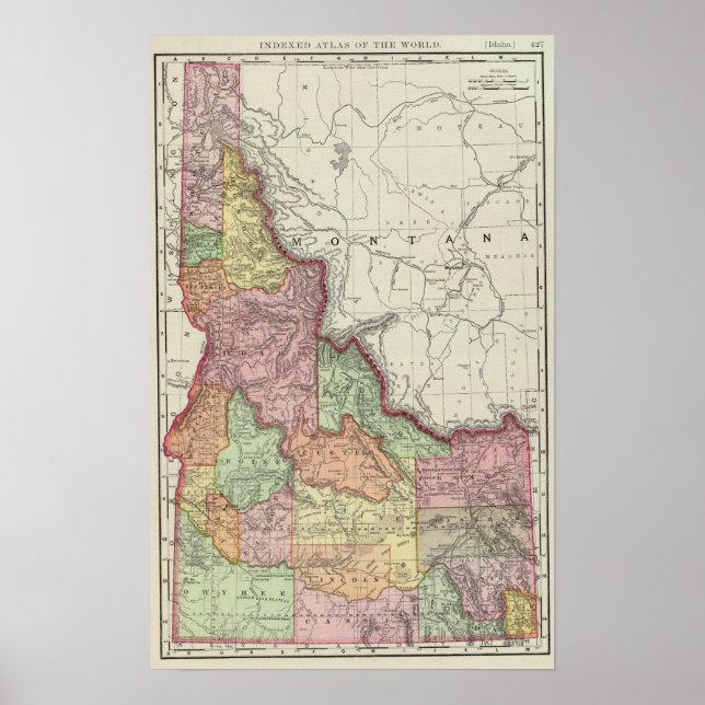 Pôster Idaho 4 (Frente)