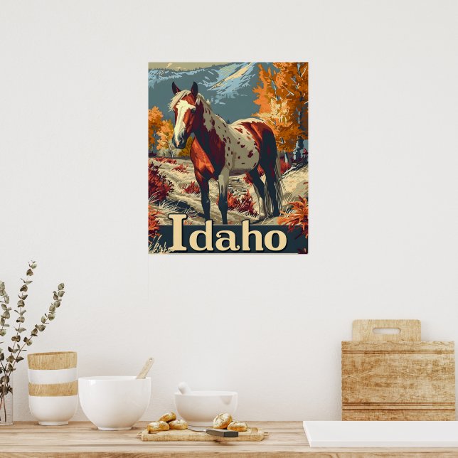 Poster Idaho Appaloosa (Cozinha)