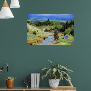 Poster Idaho Countryside