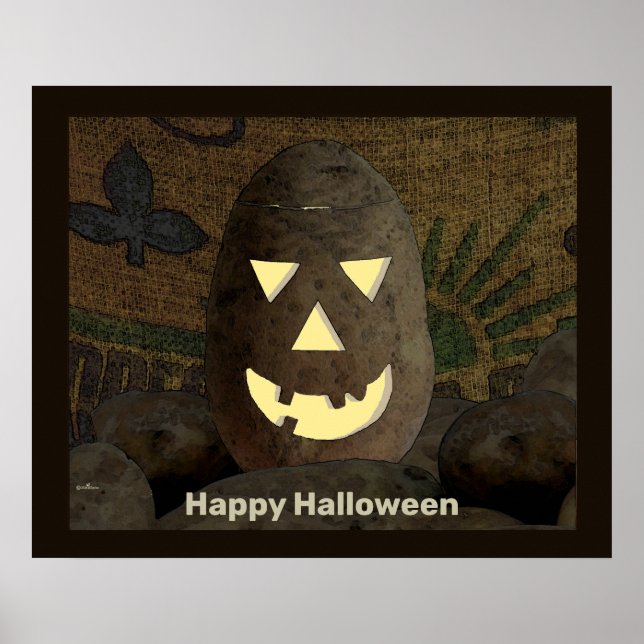 Poster Idaho Potato Tato'lantern (Frente)