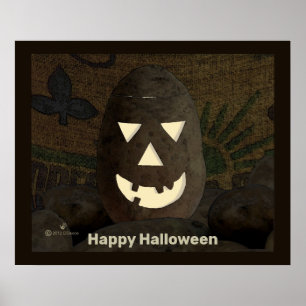 Poster Idaho Potato Tato'lantern
