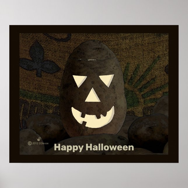 Poster Idaho Potato Tato'lantern (Frente)