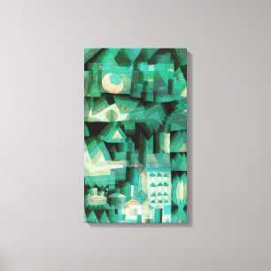 Poster ideal das canvas da cidade de Paul Klee