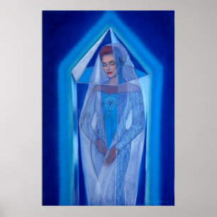 Poster "ideal" de cristal