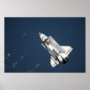 Poster Ideia aérea da descoberta 2 do vaivém espacial
