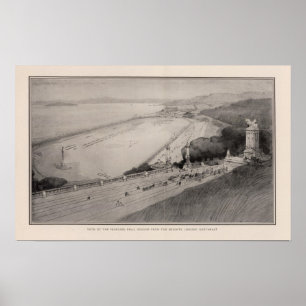 Pôster Ideia da terra de broca propor