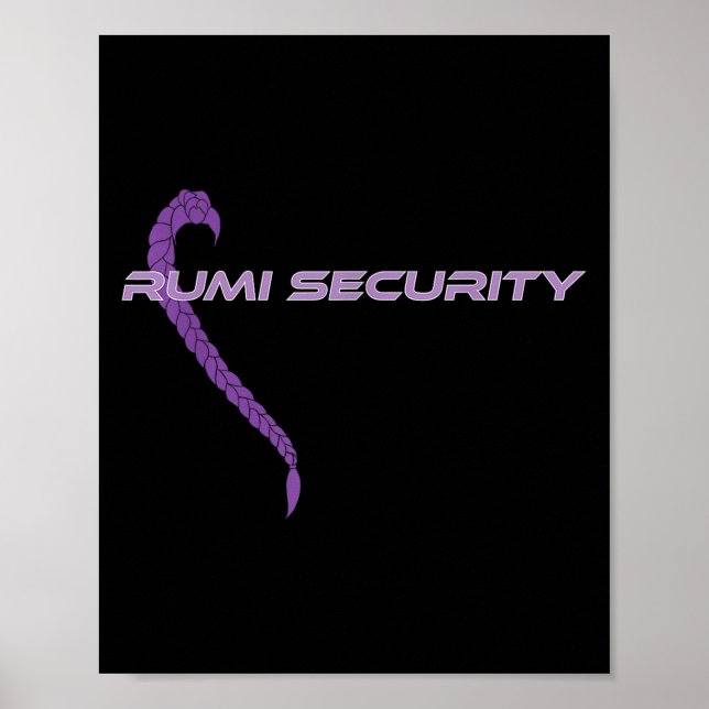 Poster Ideia de fantasia de Halloween - "rumi Securit" (Frente)