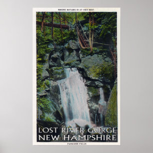 Poster Ideia de quedas do paraíso